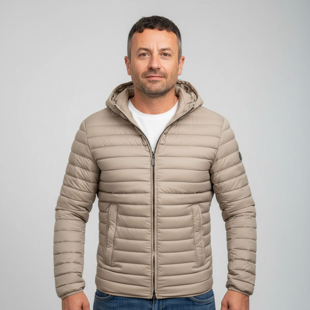 Colmar jacket with fixed hood for Men 1245 8VX - 751 CHIPMUNK-ICE