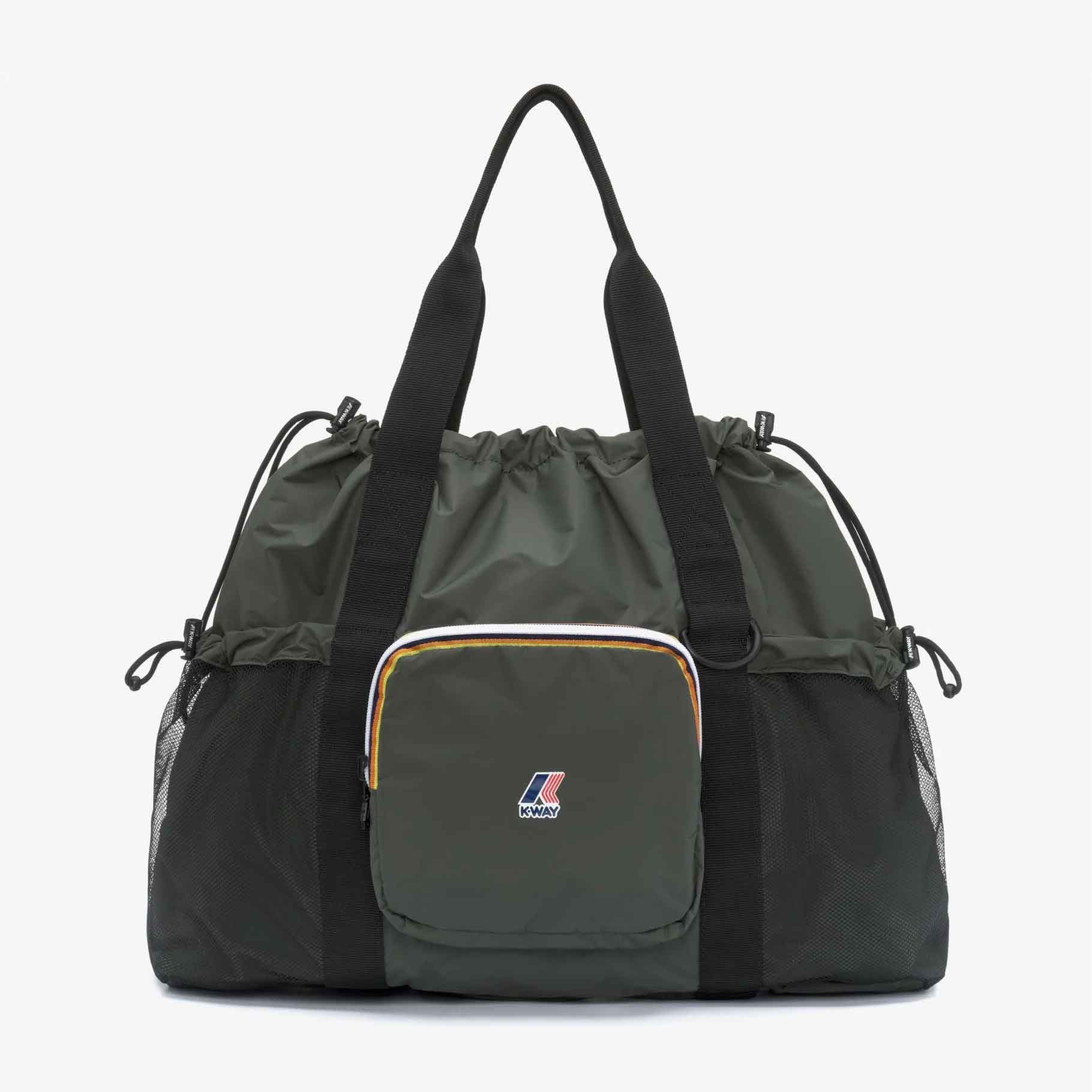 Borsa tote unisex impermeabile Le Vrai 4.0 Jeanette K-Way K5135MW - WMR - Green Blackish