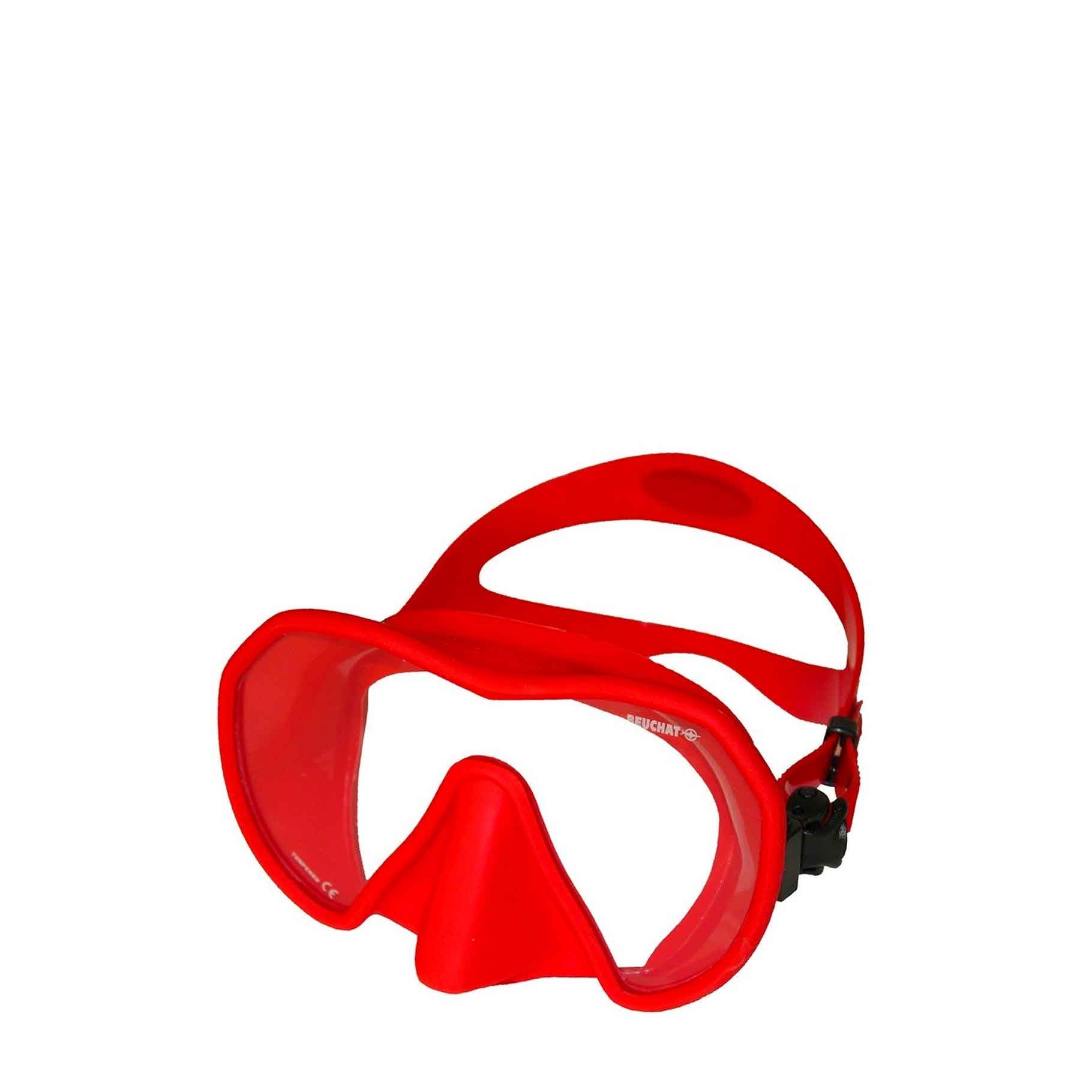 Maxlux S | Maschera da Sub MaxLux S Beuchat - ROSSO