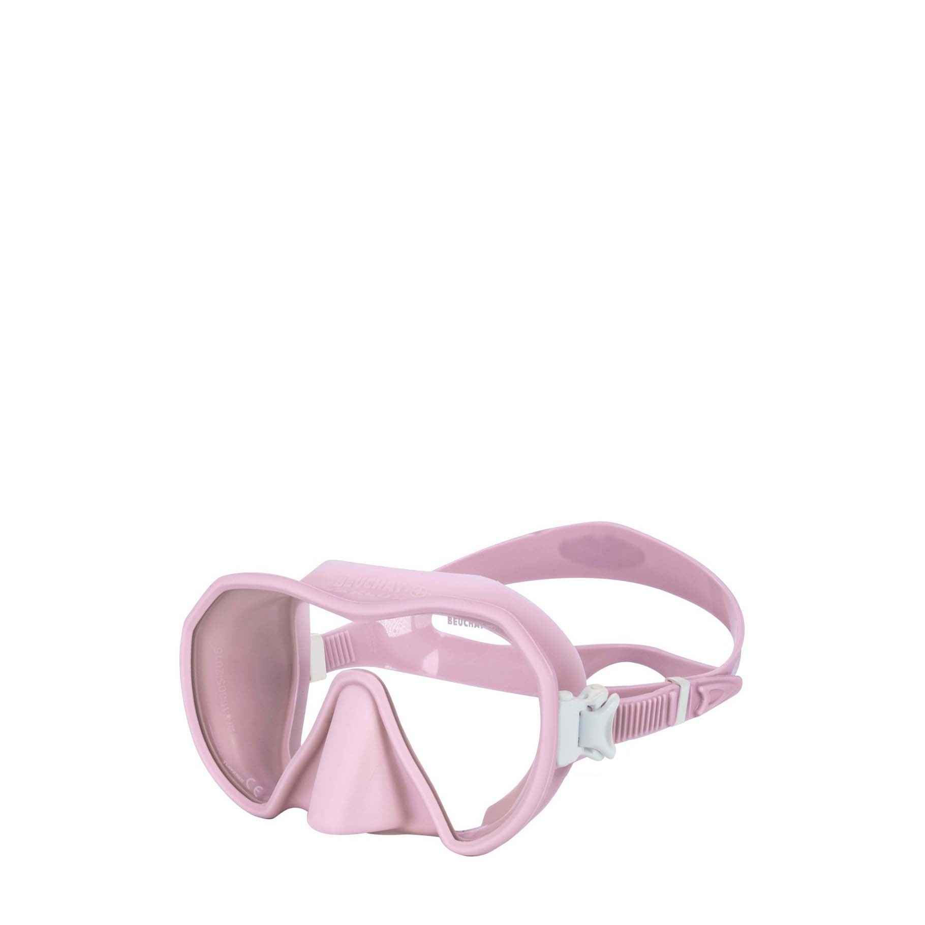 Maxlux S | Maschera da Sub MaxLux S Beuchat - Rosa Pallido