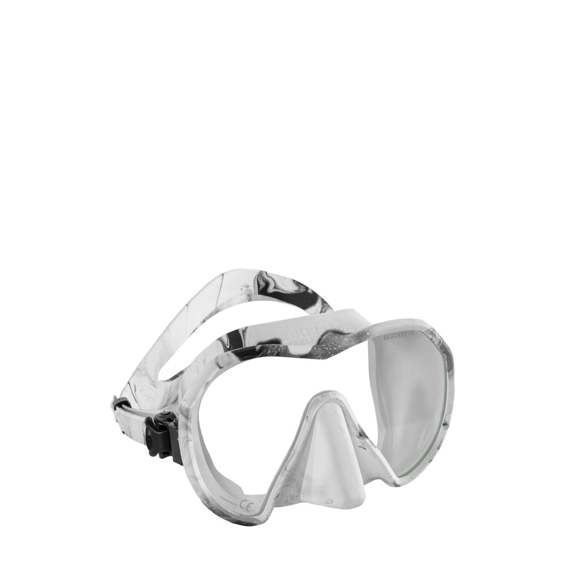 Maxlux S | Maschera da Sub MaxLux S Beuchat - Marmo