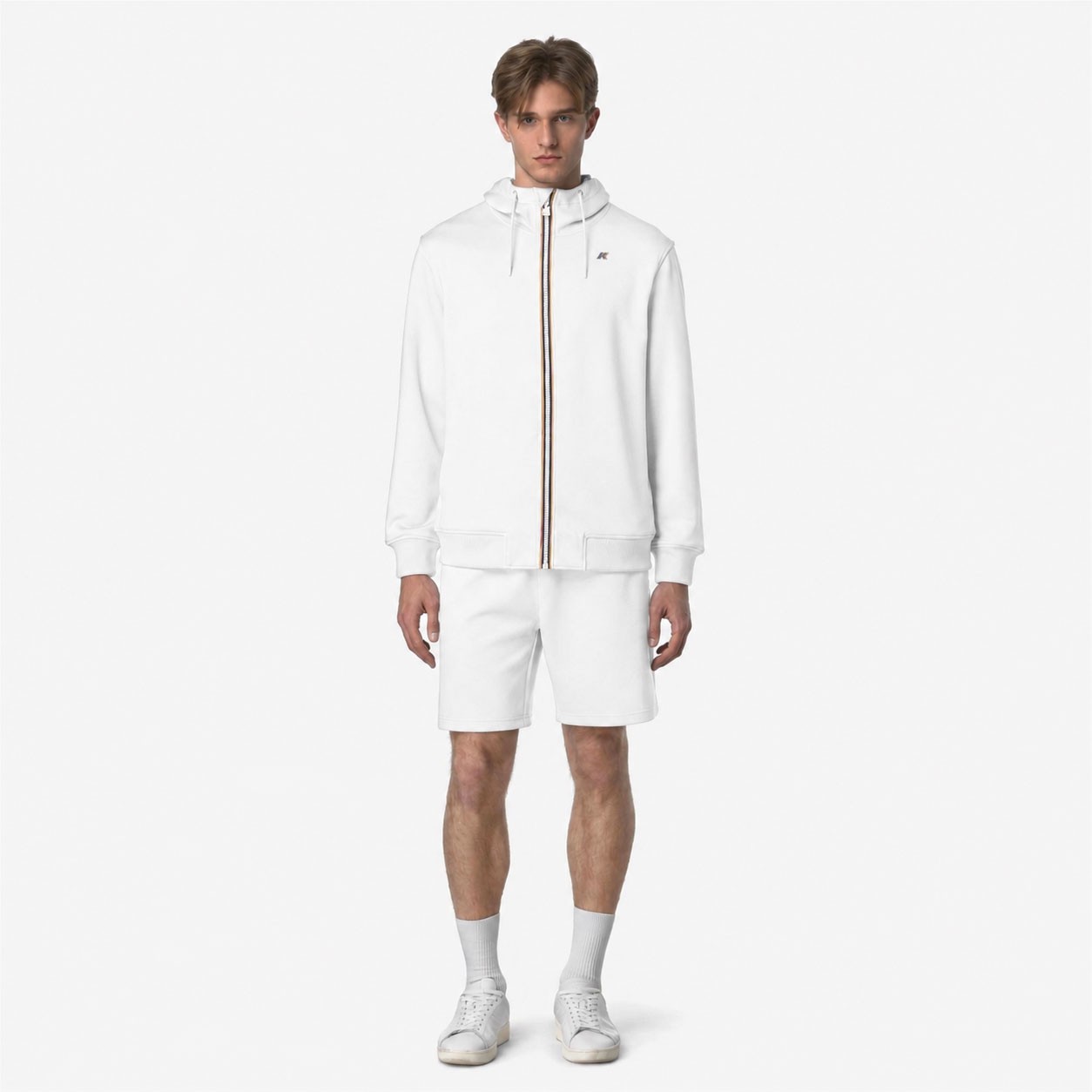 Pantaloncini da uomo Theotime Light Spacer K71416W - 001 WHITE