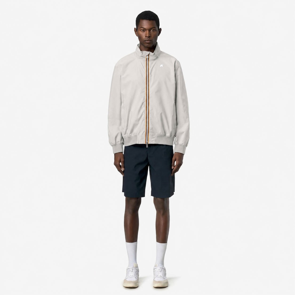 Giacca corta da uomo ARSENE STRETCH DOT K-Way K3157BW - 634 BEIGE LT