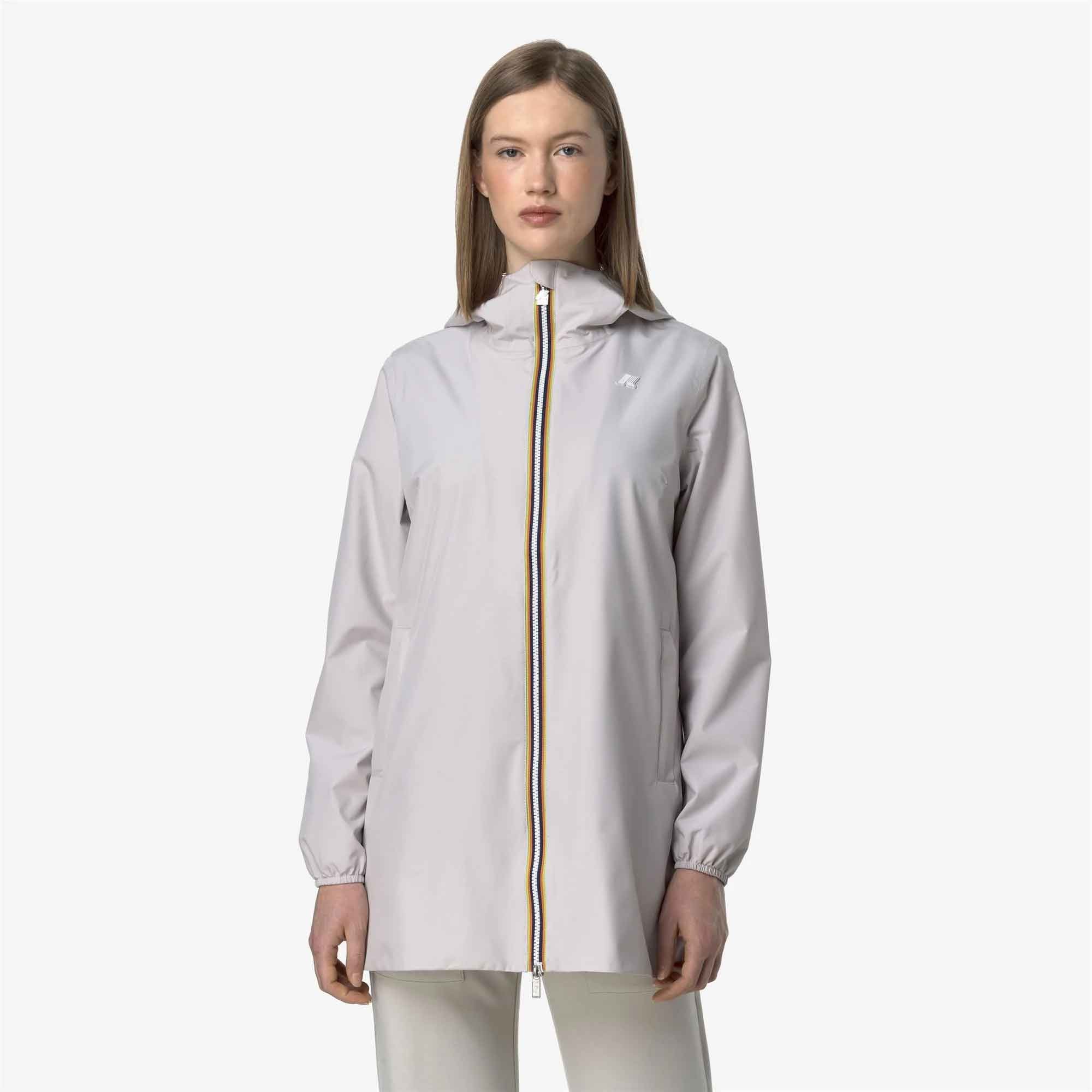 K-Way Jacket for Women Sophie Stretch Poly Jersey K8133YW - 634 BEIGE LT