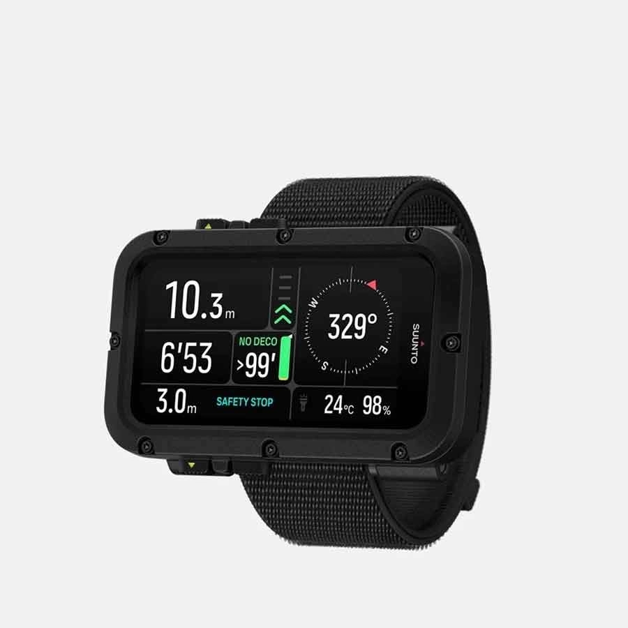 SUUNTO Nautic with fabric strap - Black