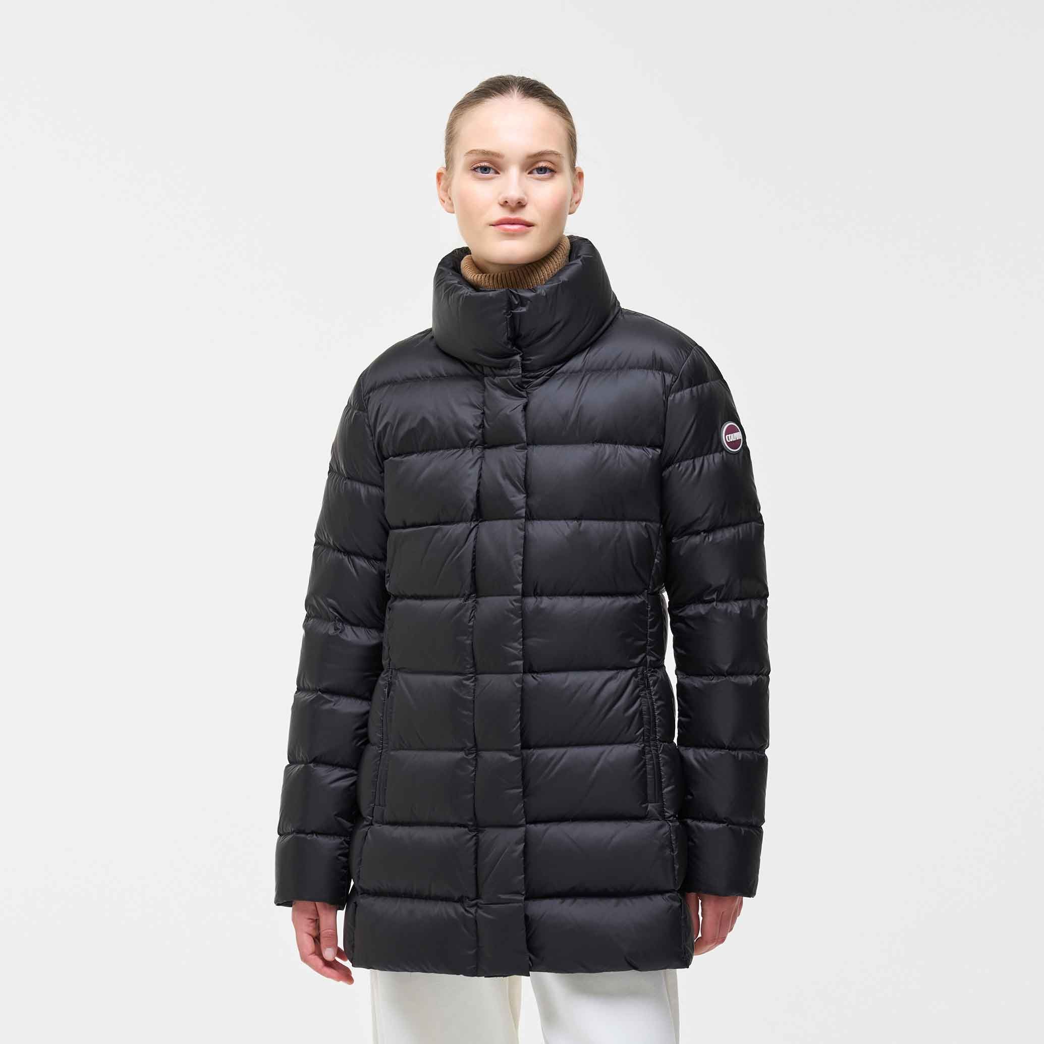 Piumino sciancrato da donna Colmar 22000001 2YO - 99 Nero
