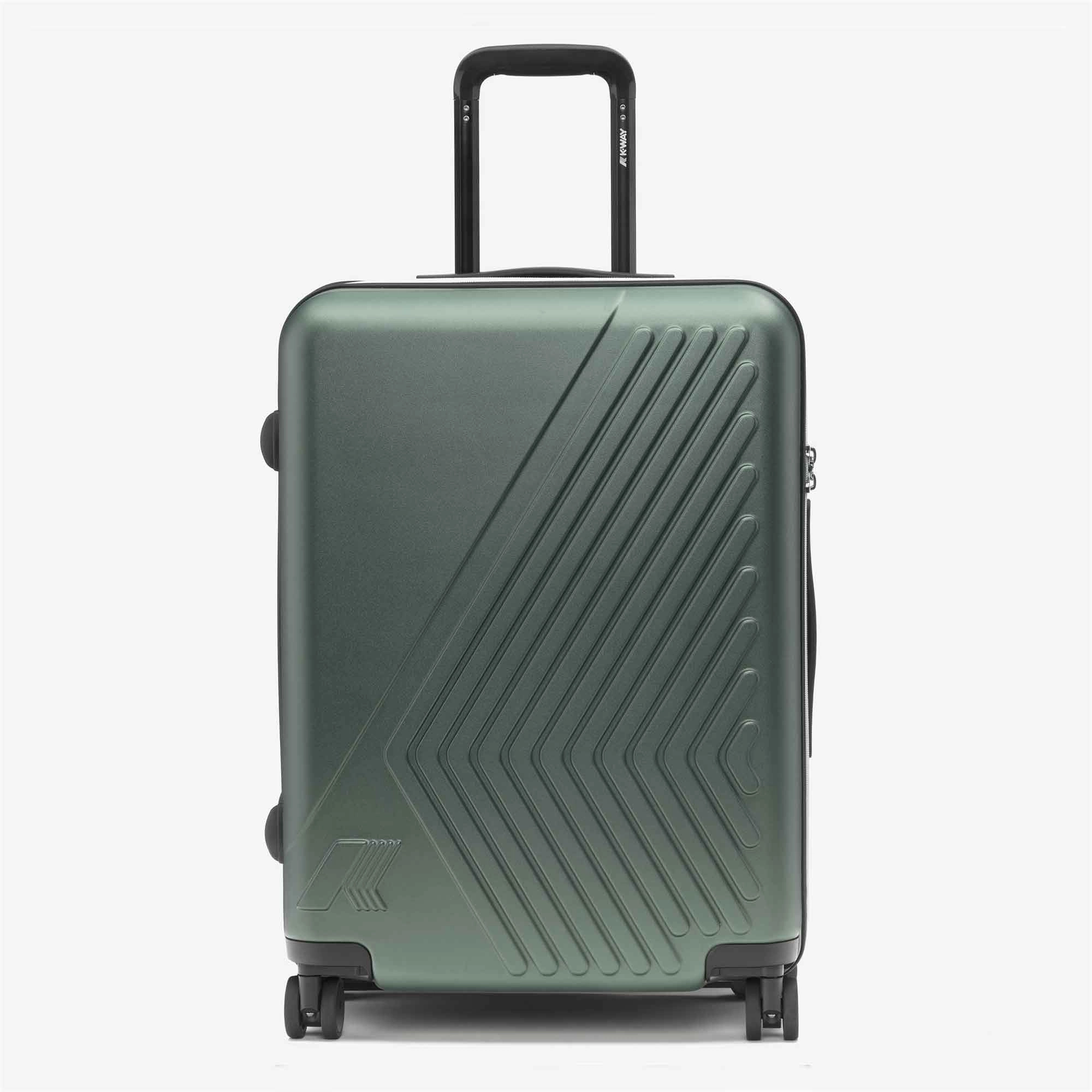 K-Way Trolley Eudoxieur Logo K41351W - V15 Green Lichen