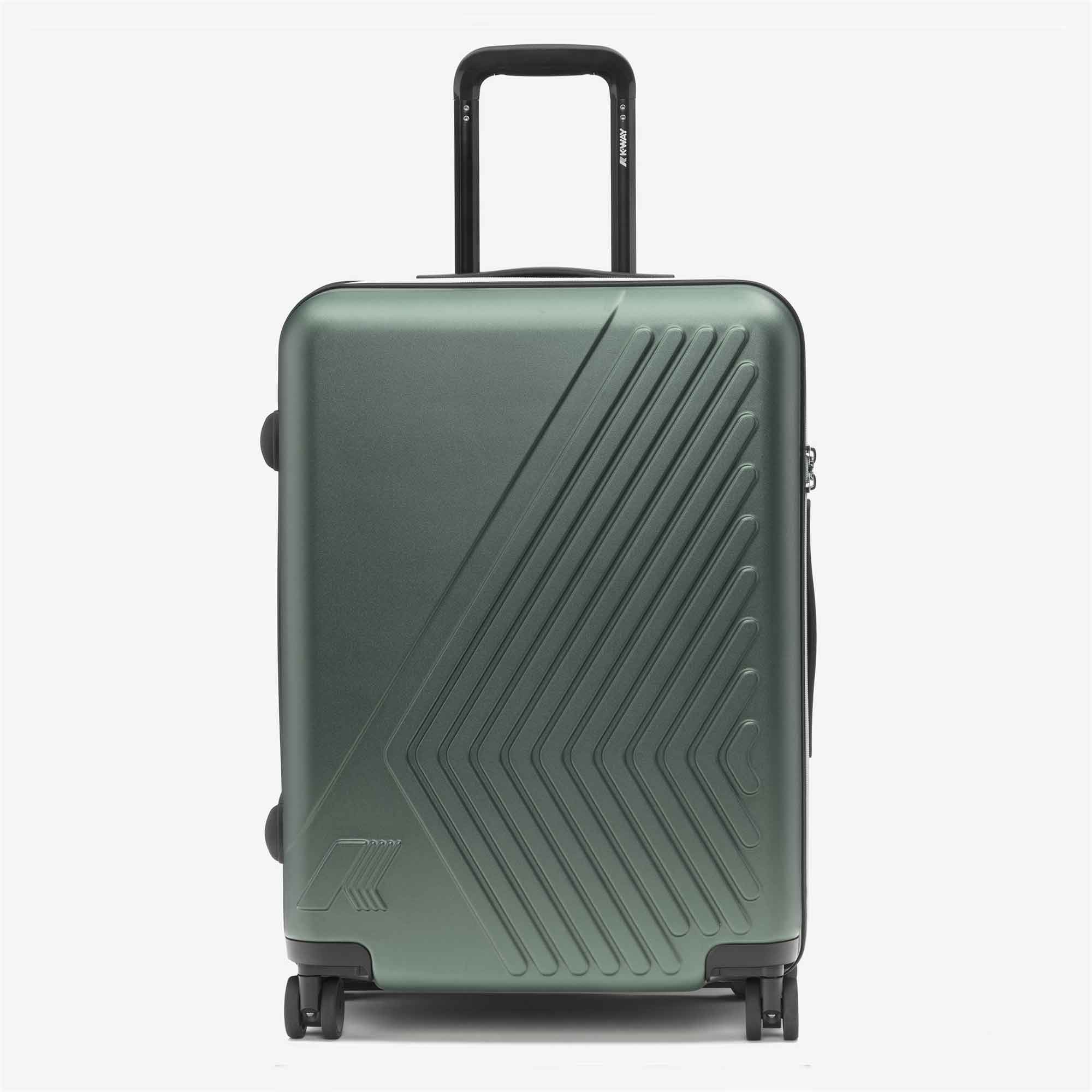 Trolley da viaggio Eudoxieur Logo K-Way K41351W - V15 Green Lichen