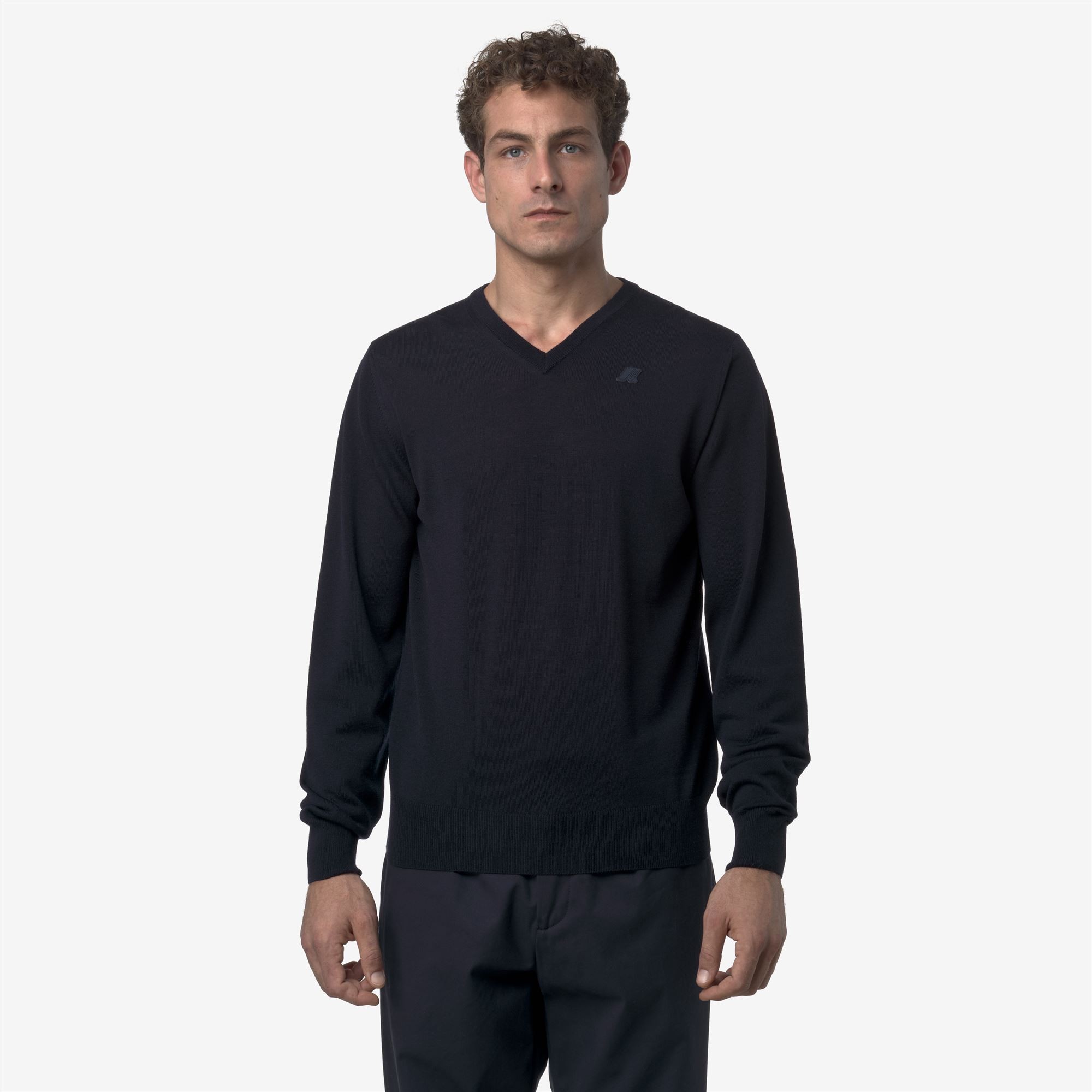 Antoine Merino - Maglione da uomo - K2142DW - 48M GREY MD MEL