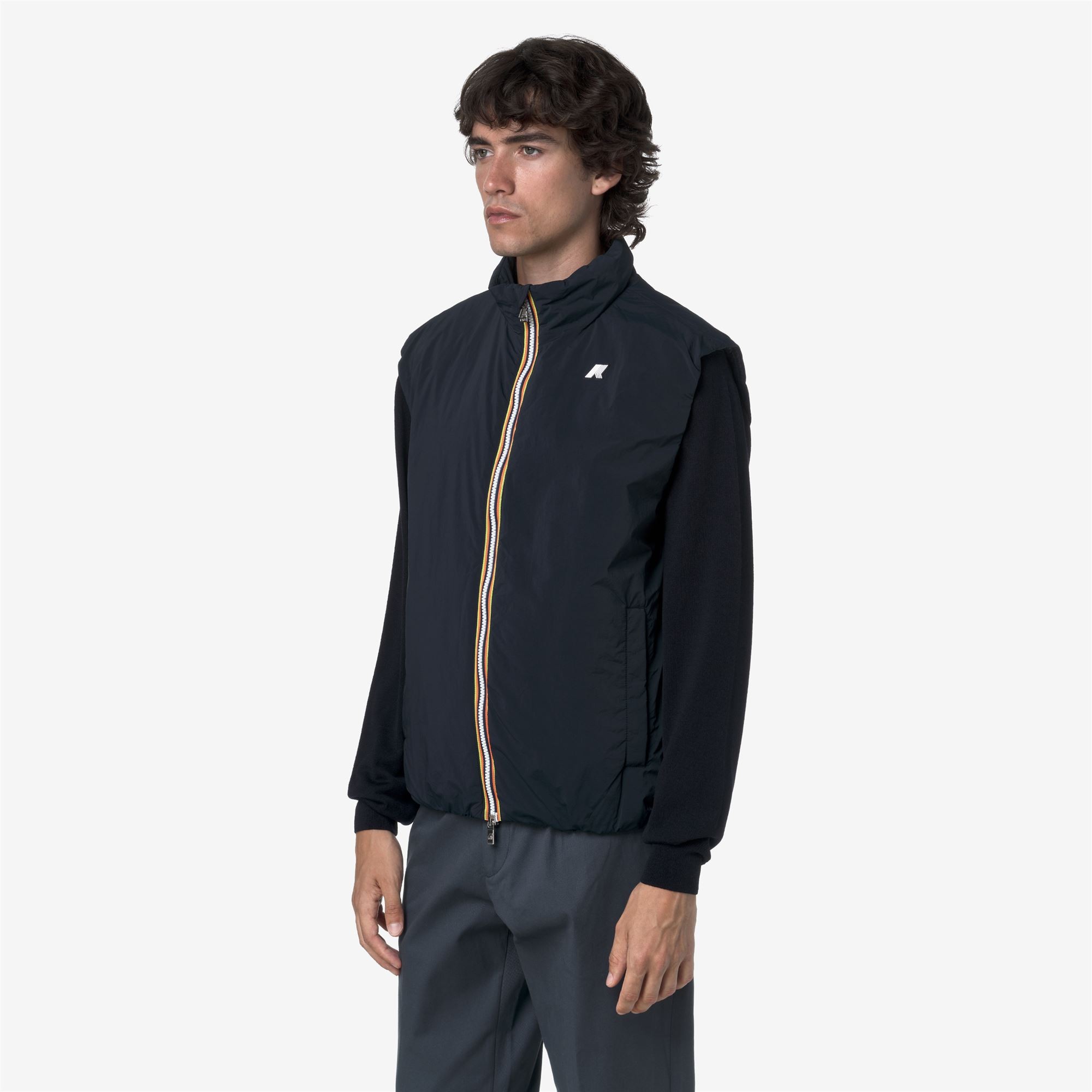 Gilet da uomo Valen Plain Warm K-Way K2136BW - K89 Blue Depht