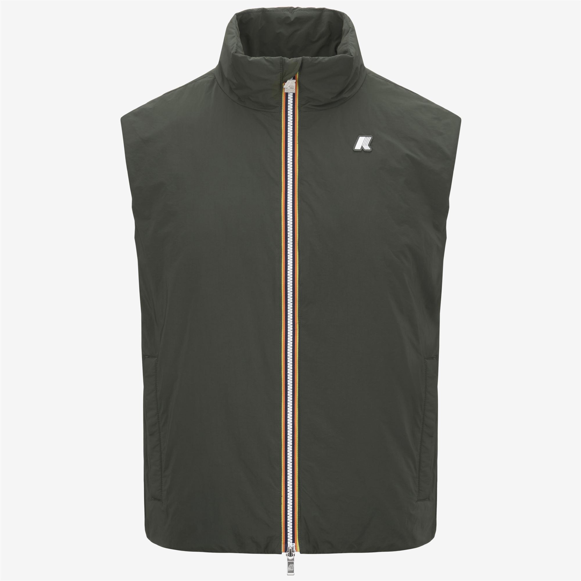Gilet da uomo Valen Plain Warm K-Way K2136BW - WMR - Green Blackish