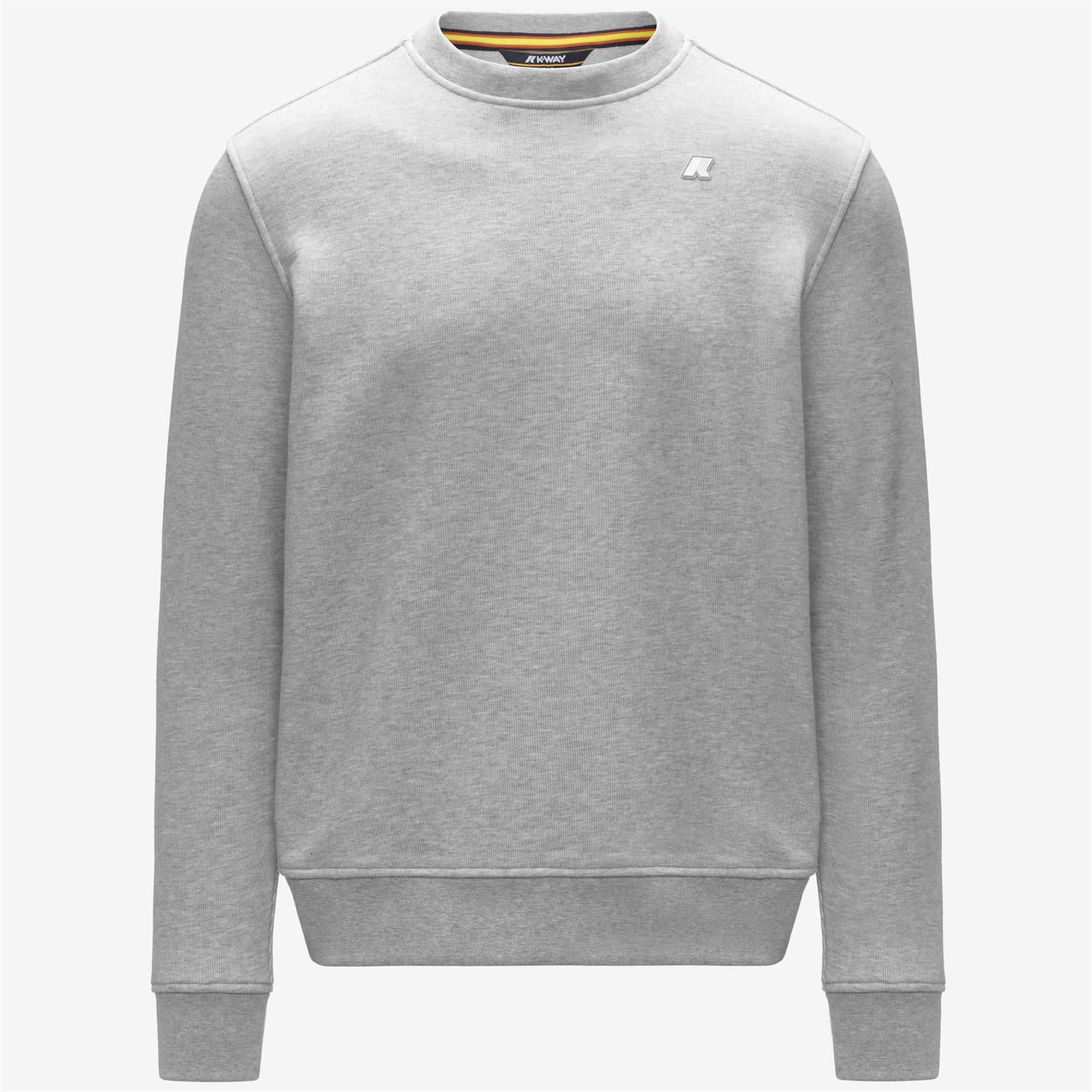 Baptiste Heavy Fleece Felpa da uomo K-way - K8133GW - AHZ GREY MEL