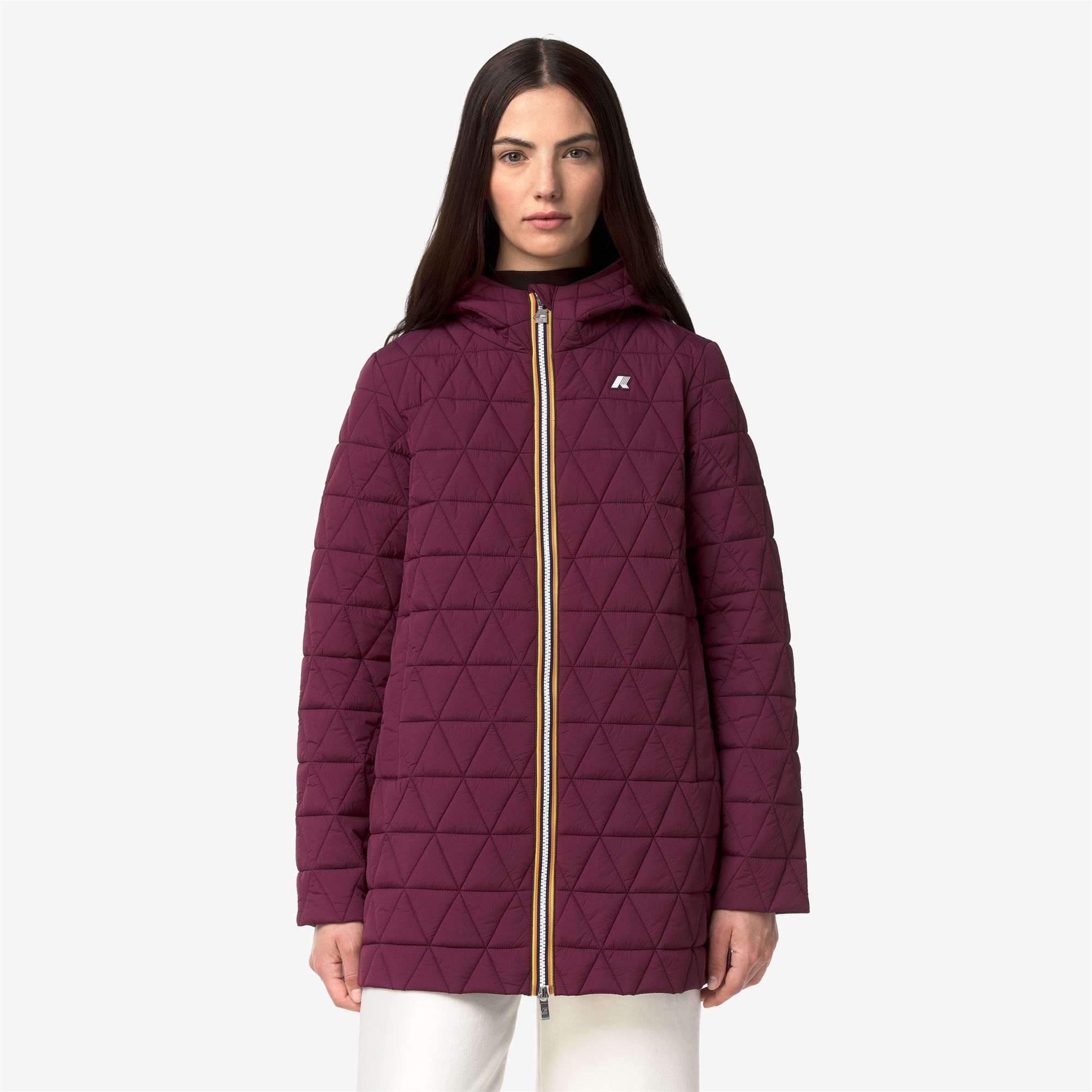 Giacca da donna Sophie Diamond Quilted Warm K8161HW - 345 Violet Mauve Wine